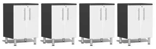 Ulti-MATE Garage 2.0 Series 8' - 4-Piece 2-Door Base Cabinet Set (UG27040W)