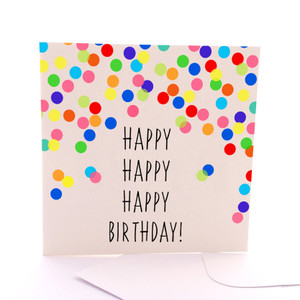 Bright Birthday Confetti
