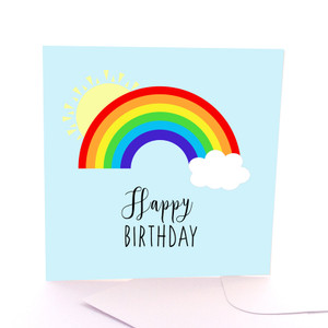 Birthday Rainbow