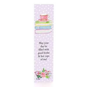 Tea & Books - Bookmark