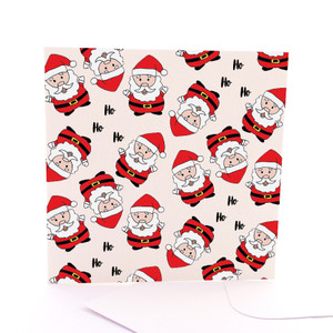 Tossed Santas