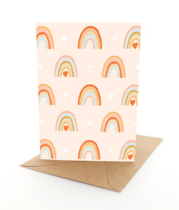 Rainbow & Hearts