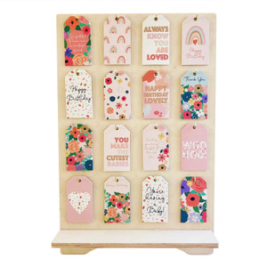 Gift Tag Stand - Earthlings/Flowers ** Wholesale Only **