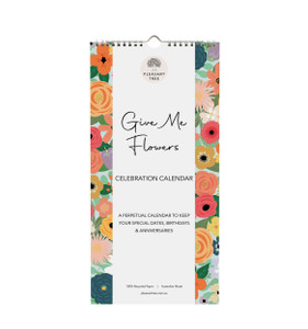 Give Me Flowers Celebration Calendar