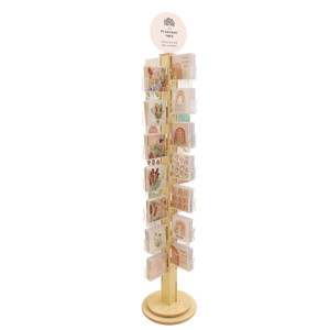 56 Pocket Plywood Floor Spinner - Pineapple Moon