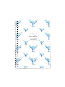 A5 Notebook - Whale Tail