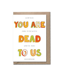 Dead To Us XL