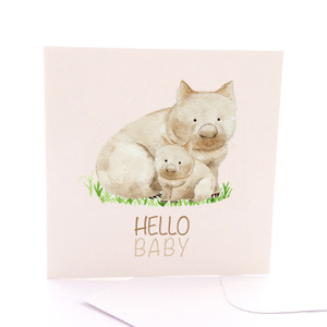 Wombat Hello Baby