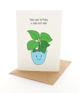 Punny Birthday Plant