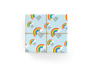 Birthday Rainbow Wrap