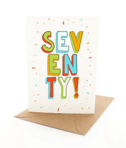 Seventy letters