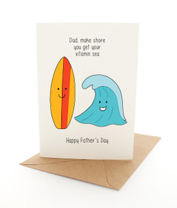 Dad Punny Surf