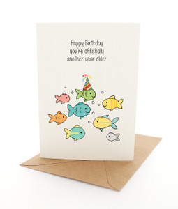 Punny Birthday Fish