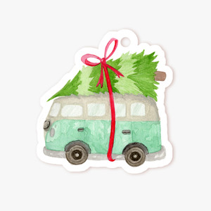 Xmas Kombi Die-cut Tag