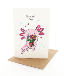 Punny Axolotl Bouquet