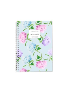 A5 Notebook - Hydrangeas
