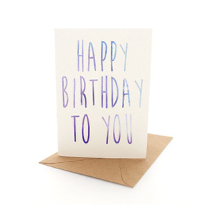 Happy Birthday