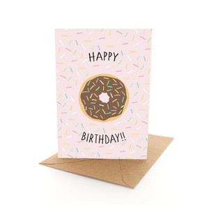 Birthday Doughnut