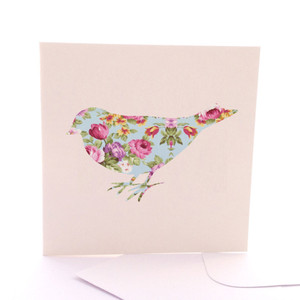 Fabric Bird Floral