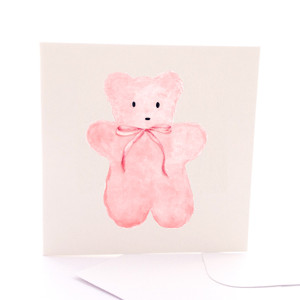 Flat Bear Pink