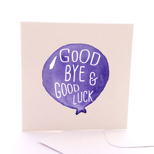 Goodbye Balloon