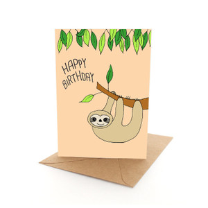 Birthday Sloth