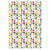 Bright Floral Scatter Wrap