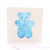 Flat Bear Blue