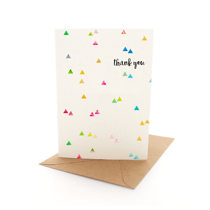 Colour Confetti Thankyou