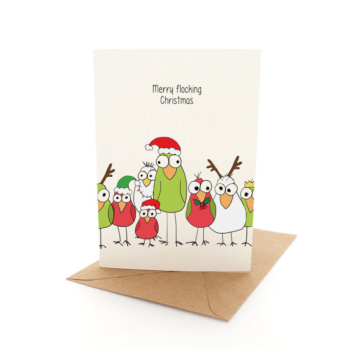 Punny Xmas Flock