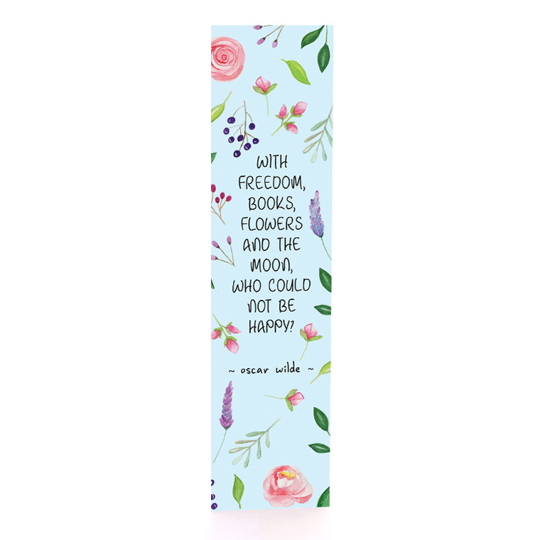 Books & Flowers - Bookmark
