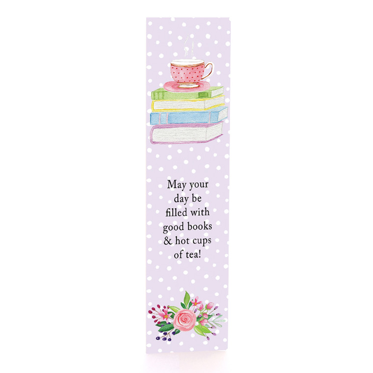 Tea & Books - Bookmark