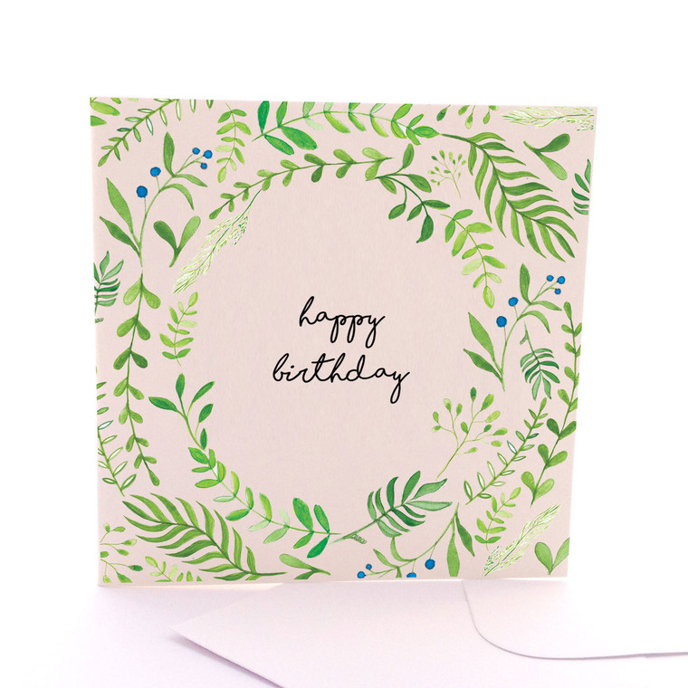 Leafy Birthday