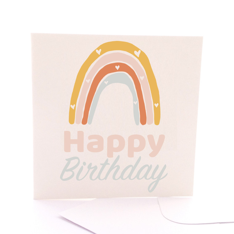 Pastel Birthday Rainbow