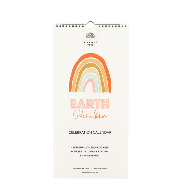 Earth Rainbow Celebration Calendar