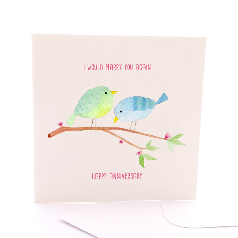Anniversary Love Birds