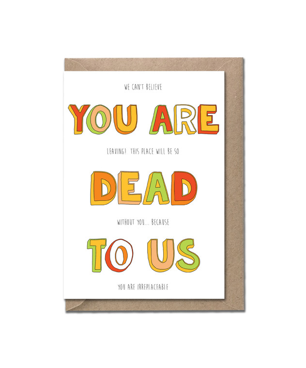 Dead To Us XL