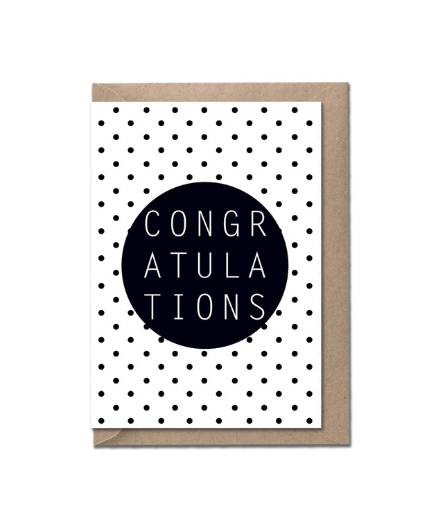 Spotty Congrats XL