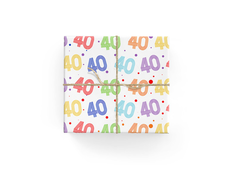 Stripey 40 Wrap