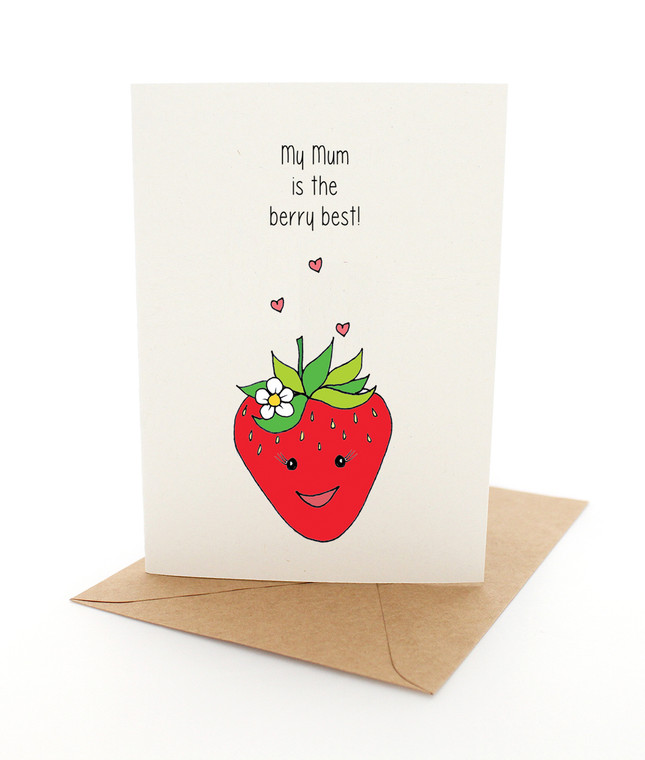Punny Strawberry Mum