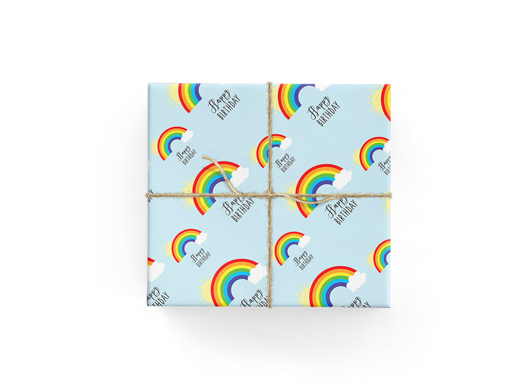 Birthday Rainbow Wrap