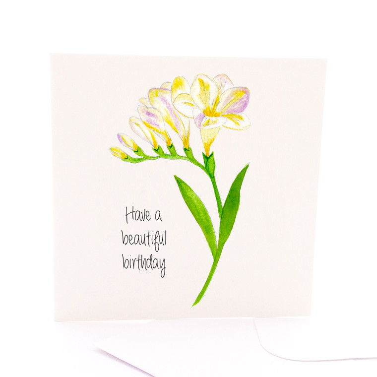 Botanica Birthday Freesia
