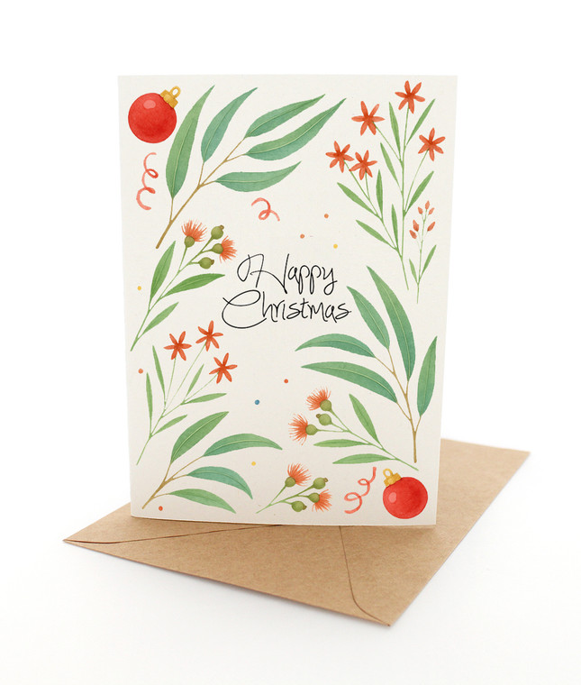 Aussie Christmas Leaves
