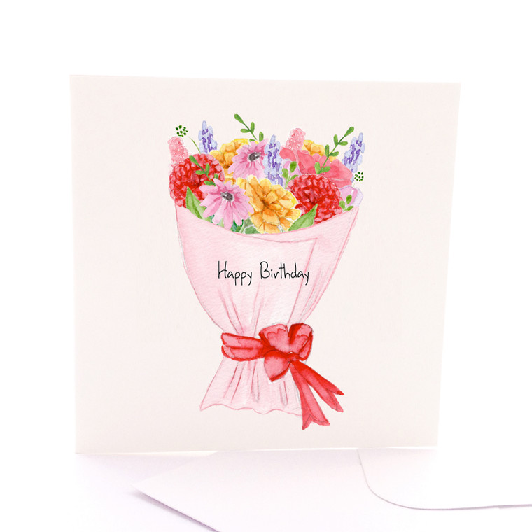 Pink Birthday Bouquet