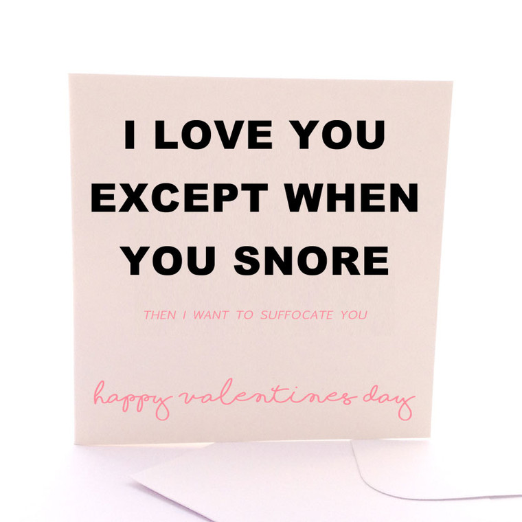 Snoring Valentine