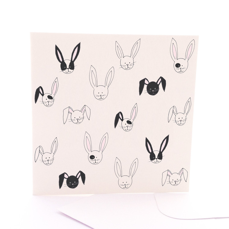 Black And White Bunnies