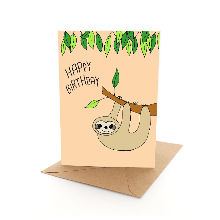 Birthday Sloth