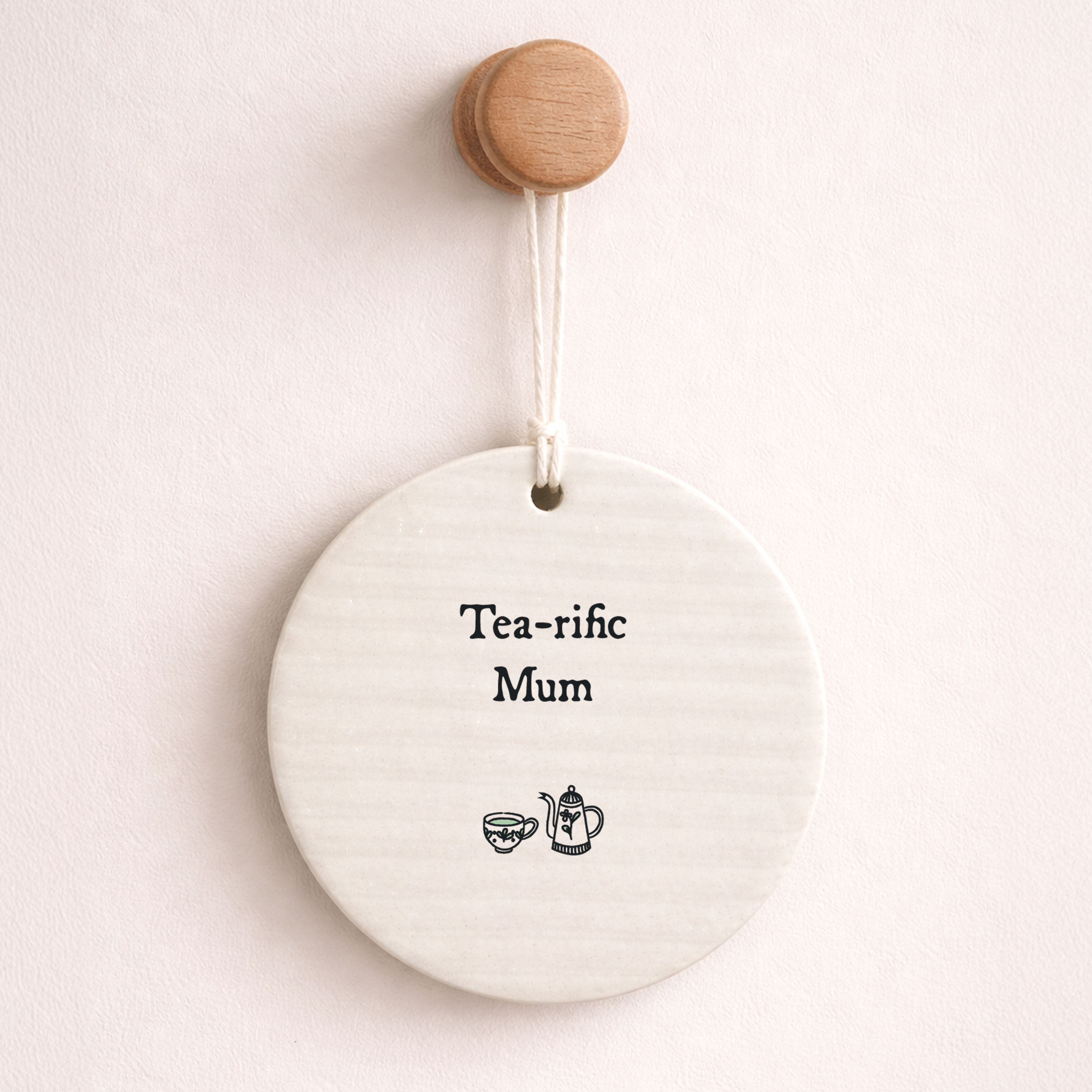 Mothers - For Recipient Rippled Ceramic Pendants - Vivid Squid Wholesale