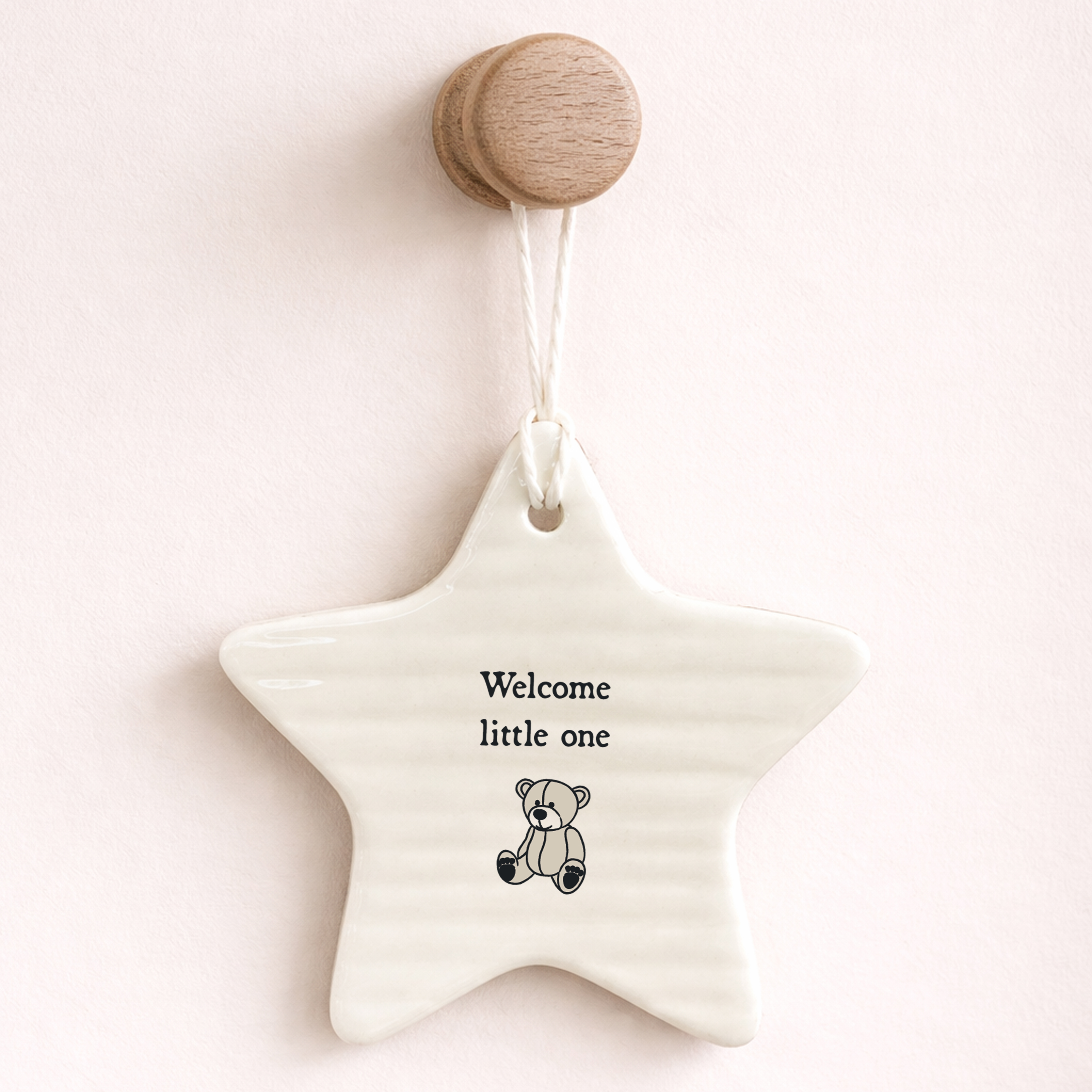 New Baby - For Recipient Rippled Ceramic Pendants - Vivid Squid Wholesale