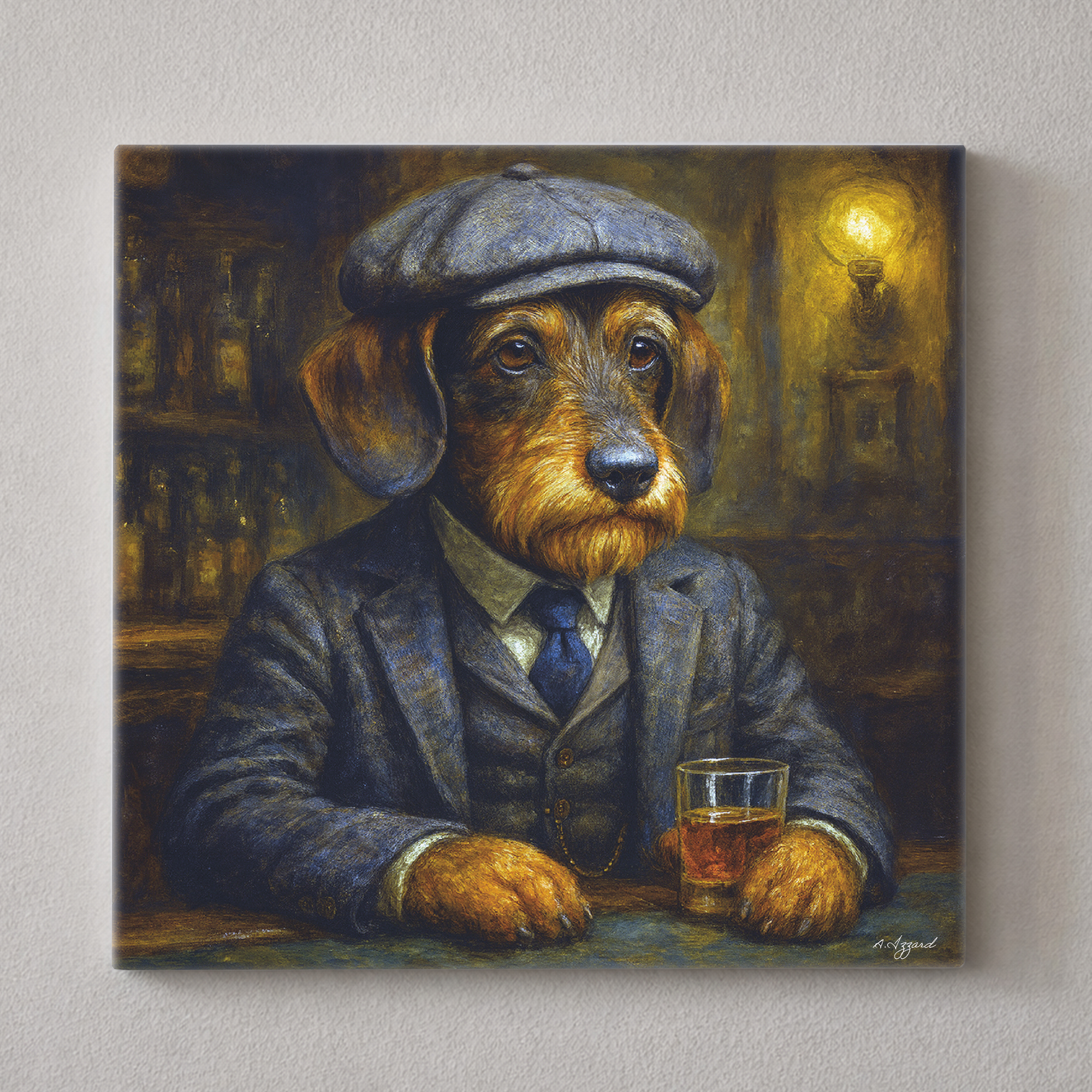 The Peaky Barkers Ceramic Art Tiles - Vivid Squid Wholesale